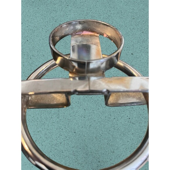 Christmas Tree Decor Lot 3 -  Tealight Holders Vintage Solid Brass Trivet - Picture 6 of 10